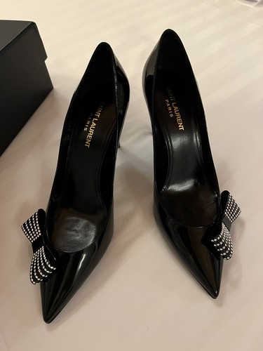Saint laurent ysl bow pump - saint,