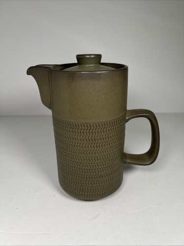 Denby chevron coffee pot - chevron,