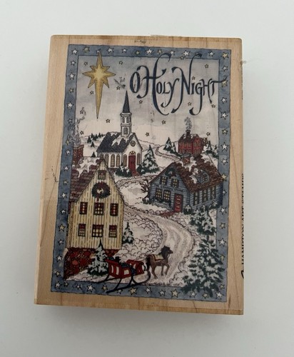 Holy night christmas wooden - christmas,