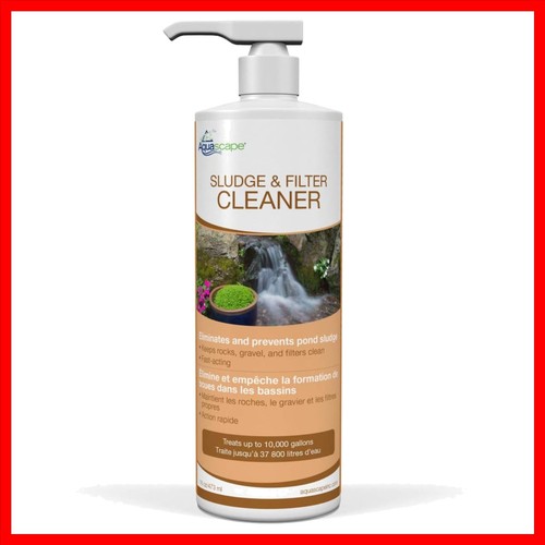 Sludge and filter cleaner - and,