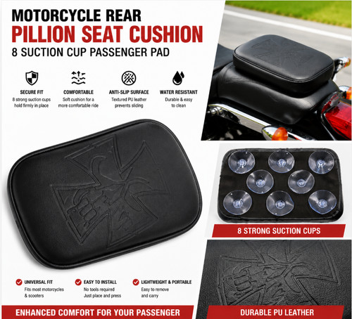 Motorcycle pillion seat - motorcycle,