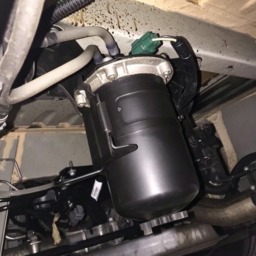 Fuel filter with housing - with, fit