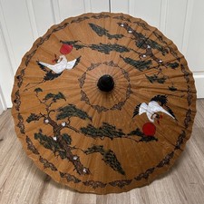 Umbrella Vintage Hand Painted