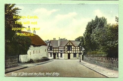 E392 cheshire 1909 postcard - cheshire,