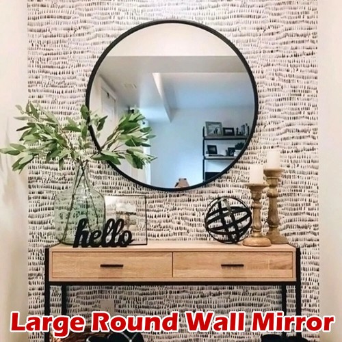 Large round wall - wall, mounted
