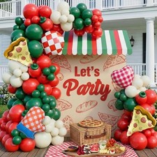 Pizza Party Decorations Kit