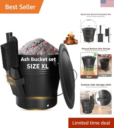 Versatile gallon ash bucket - versatile,