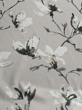 ROMO fabric curtain Cushion UPHOLSTERY Fabric SAPHIRA 6m Piece quartzCotton 54”