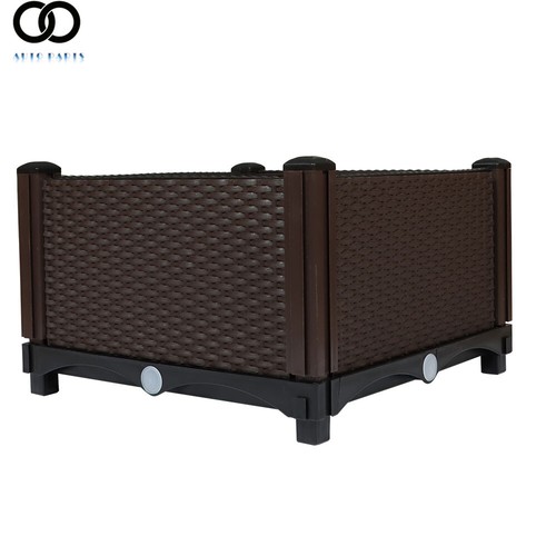Raised garden bed flower box - raised,