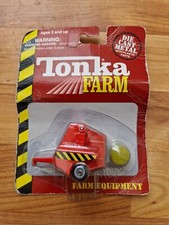 TONKA MINI FARM EQUIPMENT - ROUND BALER DIECAST FARM VEHICLE BOXED