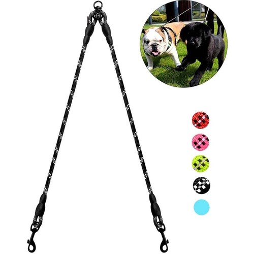 Bunty double dog pet lead - bunty,