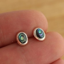Solid 925 Sterling Silver Oval