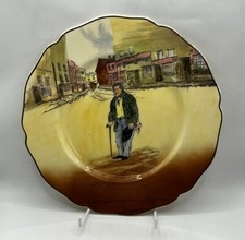 Collector Plate Royal Doulton Dickens Ware D5175 “Old Peggoty” 1931-1951