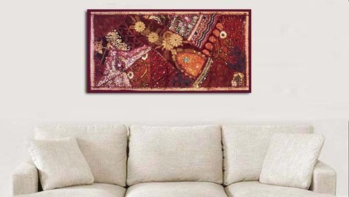 Spectacular antique sari - spectacular,