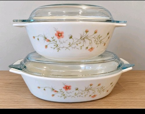 Vintage pyrex emily floral - vintage,