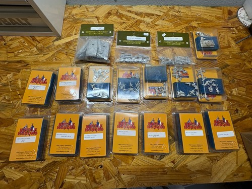15mm wwii metal miniature lot - metal,