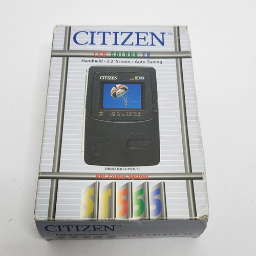 Citizen lcd colour handheld - tv,