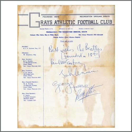 Beatles 1967 autographs - 1967,