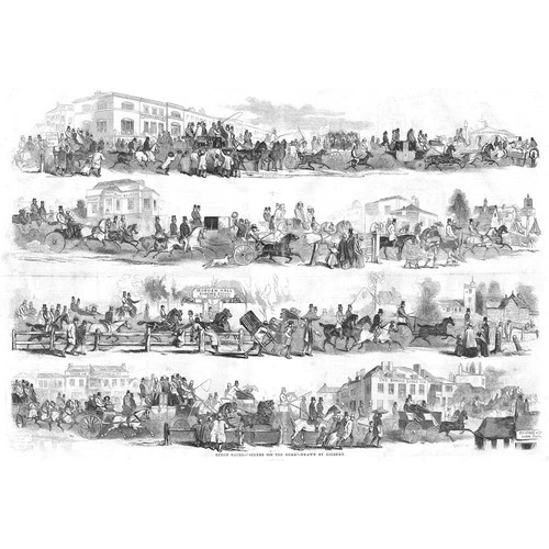 Epsom horse races - epsom,