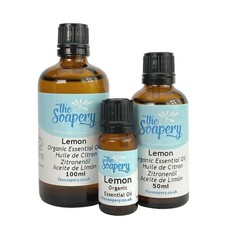 Lemon Essential Oil Organic 10ml - 100ml Pure Natural Aromatherapy