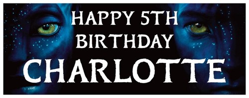 Avatar birthday banner - banner,