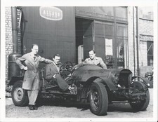 Allard rolling chassis outside - allard,