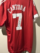2016-17 Manchester United Home Shirt Signed by Eric Cantona No.7 + COA (24502)