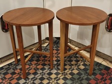PAIR OF MID CENTURY TEAK POUL