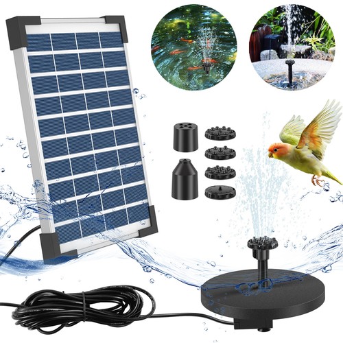 Solar water fountain - solar,
