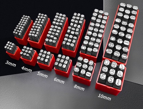 36pcs letter number stamp - number,