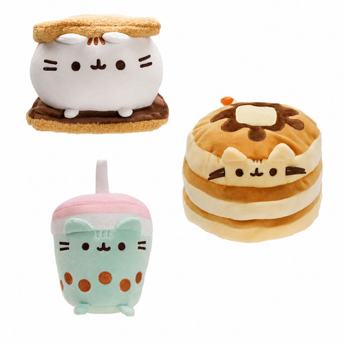 Pusheen cat plush toy dessert - pusheen,