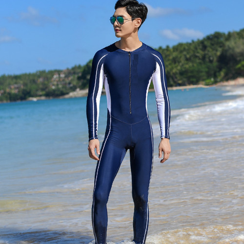 Men one piece swimsuit - one,