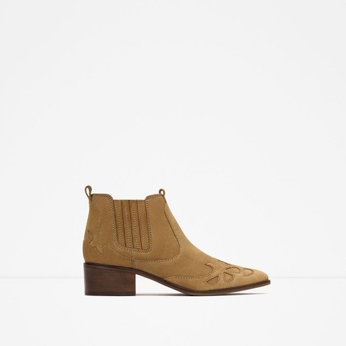 Zara women natural leather - zara, women's