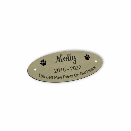 Engraved sign memorial plaque - engraved,