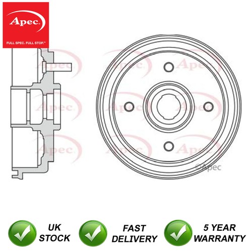Brake drum rear apec - brake,