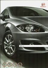 Seat Leon 2010-11 UK Market Sales Brochure S Emocion SE Sport FR Cupra R