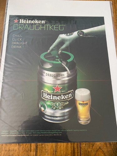 Vintage 2007 heineken beer - heineken,
