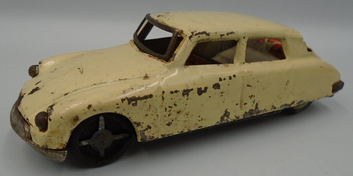 Vintage 1960 white citroen - white,