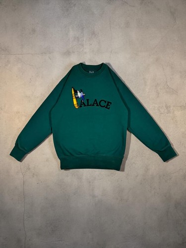 Palace turf surf crew jumper - surf,