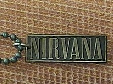 Rare Nirvana Tag Necklace