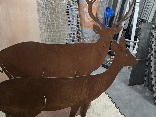 Stag and deer garden