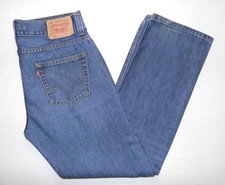 LEVI'S - Men's Vintage Red Tab 506 Standard Fit Jeans 34"W X 32"L Blue Denim