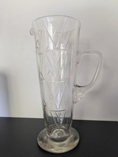 1950s French Cut Glass Martini