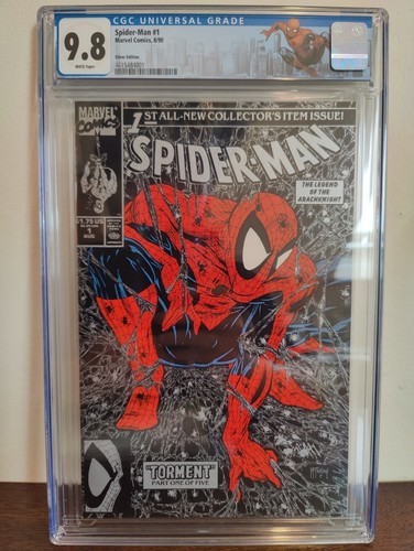 Cgc spider man 1 silver - 9.8,