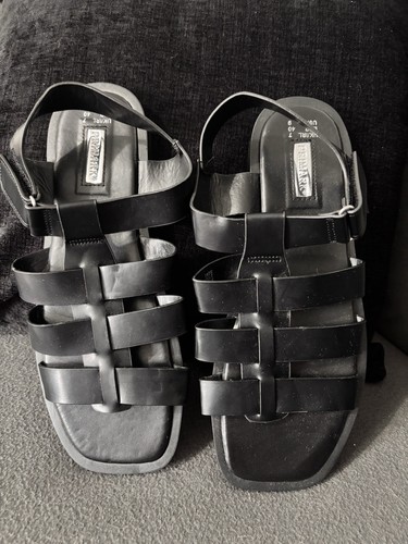 Woman black sandals size 7 - sandals,