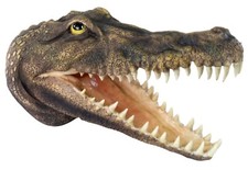 43CM CROCODILE HEAD WALL ART