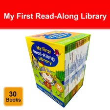 My First Read-Along Library 30 Books Collection Box Set Reading Ladder Level 1-3