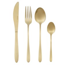 Salter BW11396EU7 Gold Cutlery Set – Chiltern 16 Piece (Damaged Packaging)