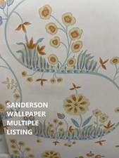 SANDERSON WALLPAPER OPTIONS 11 FANTASY GARDEN MULTI  LISTING