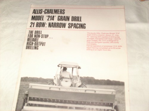 Allis chalmers model 214 - allis-chalmers,